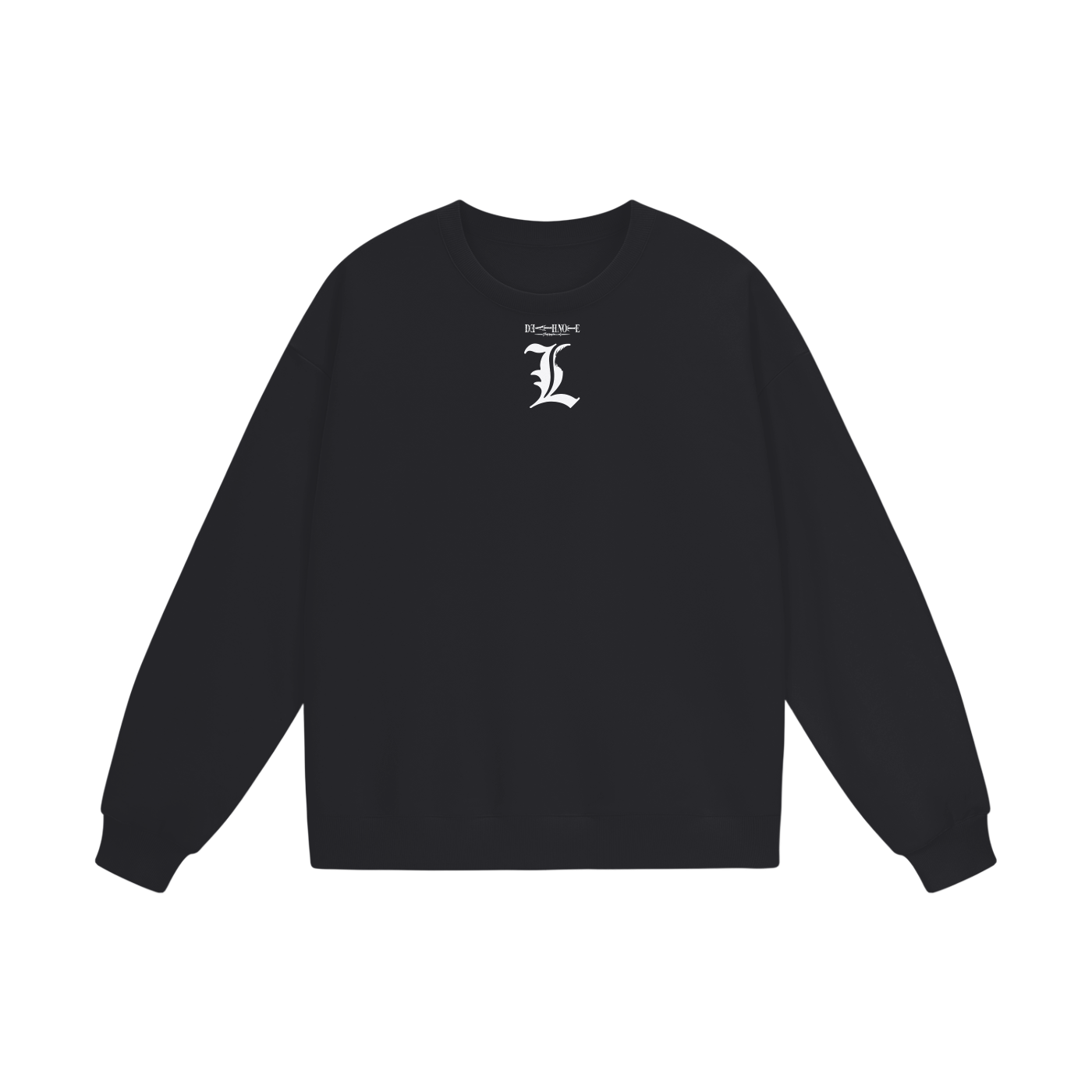 DeathNote L Streetwear Heavyweight Oversized Sweatshirt