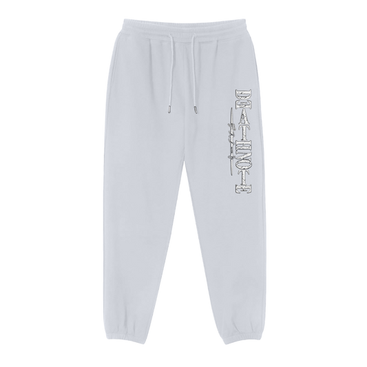 Deathnote Kira Streetwear Solid Color Elastic Waist Joggers